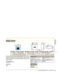 Thumbnail of document Data Sheet - A-700 Power Supply